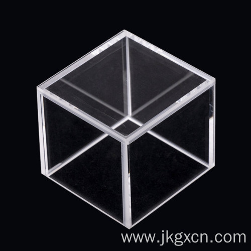 Full transparency fused quartz cuvette